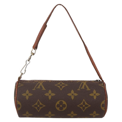 Louis Vuitton Papillon Pochette Monogram Canvas, BROWN, CANVAS, Clutche & pouche
