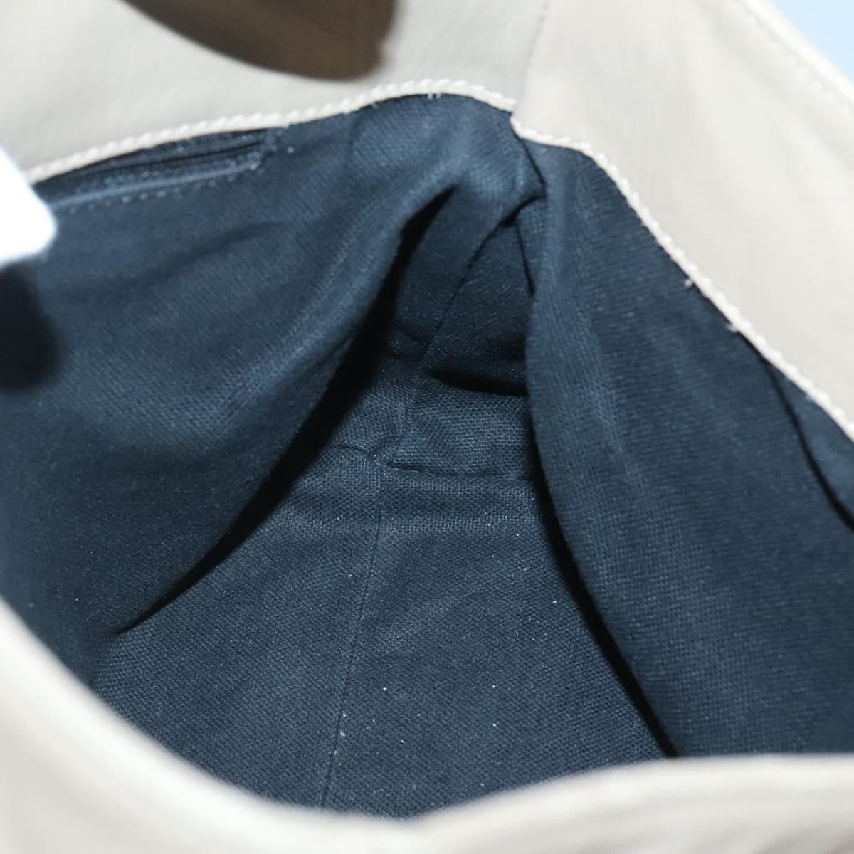 Burberry Horn Toggle Tote Leather, BEIGE, LEATHER, Handbag