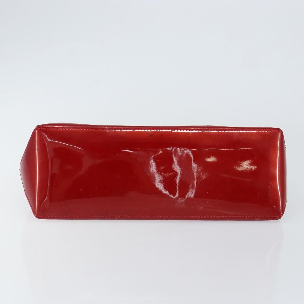 Louis Vuitton Wilshire Handbag Monogram Vernis, RED, PATENT_LEATHER, Handbag