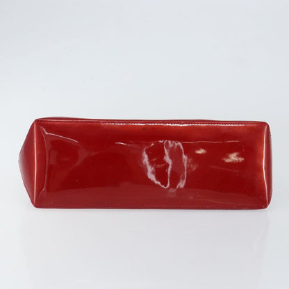 Louis Vuitton Wilshire Handbag Monogram Vernis, RED, PATENT_LEATHER, Handbag