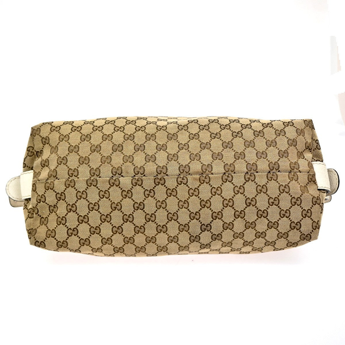 Gucci Bamboo Bar Shoulder Bag GG Canvas, BROWN, CANVAS, Shoulder bag
