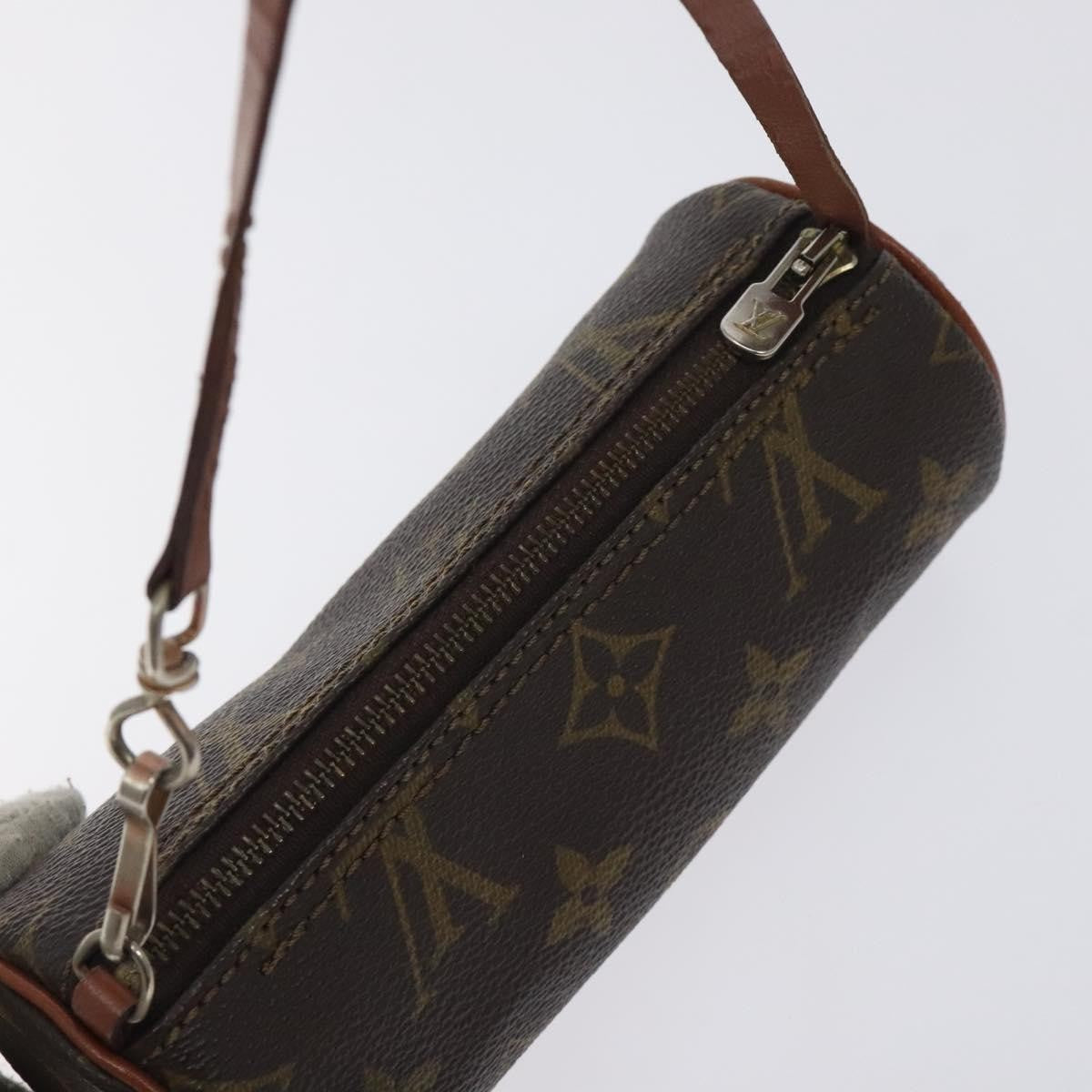 Louis Vuitton Papillon Pochette Monogram Canvas, BROWN, CANVAS, Handbag