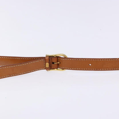 Celine Macadam Shoulder Bag PVC Leather, BROWN, CANVAS, Shoulder bag