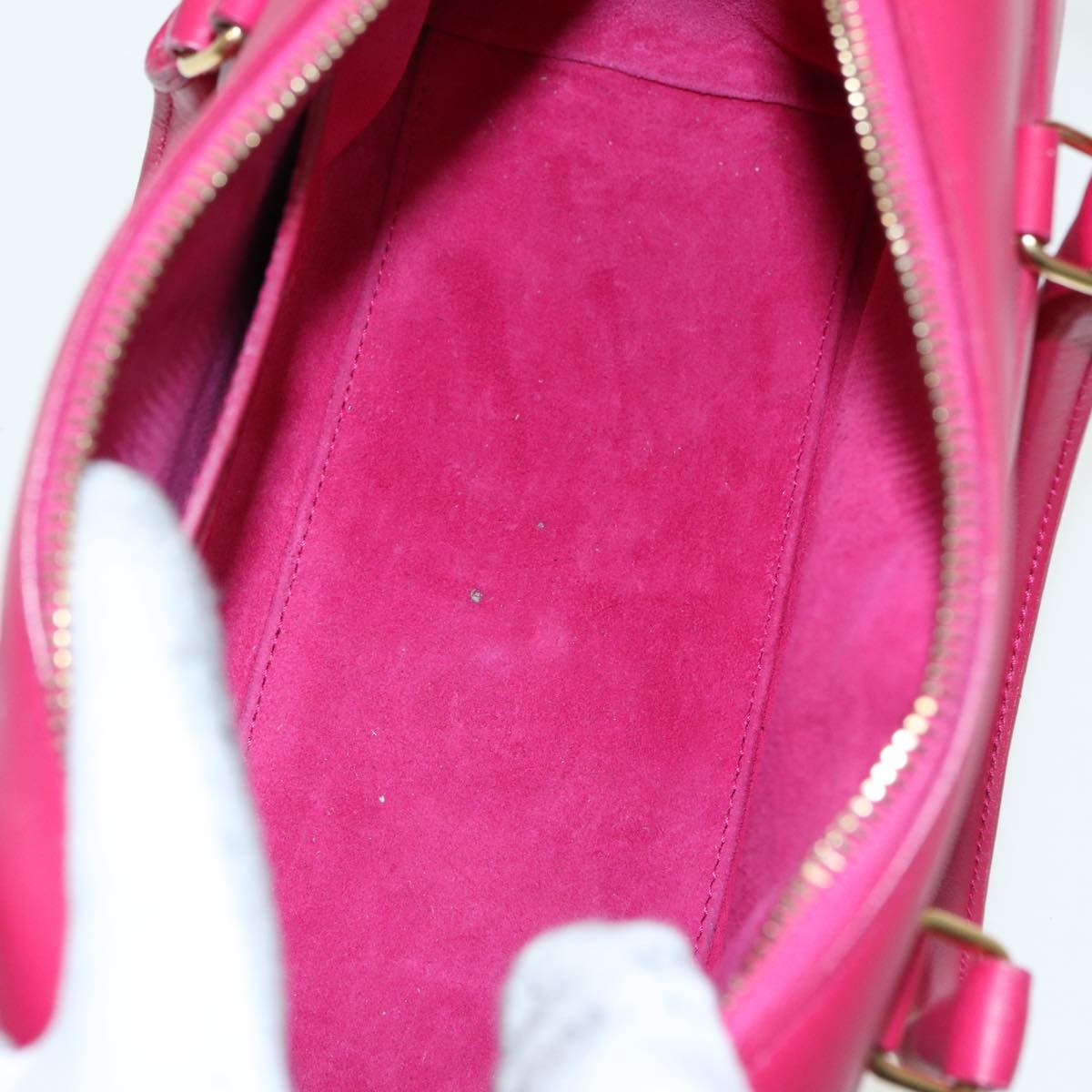 Saint Laurent Classic Baby Duffle Bag Leather, RED, LEATHER, Travel bag