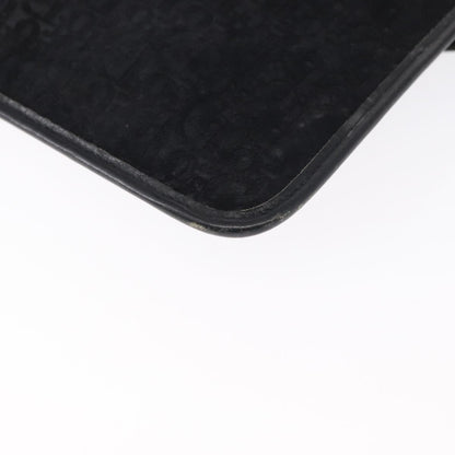 Christian Dior Vintage Trotter Pouch Diorissimo Canvas, BLACK, CANVAS, Clutche & pouche