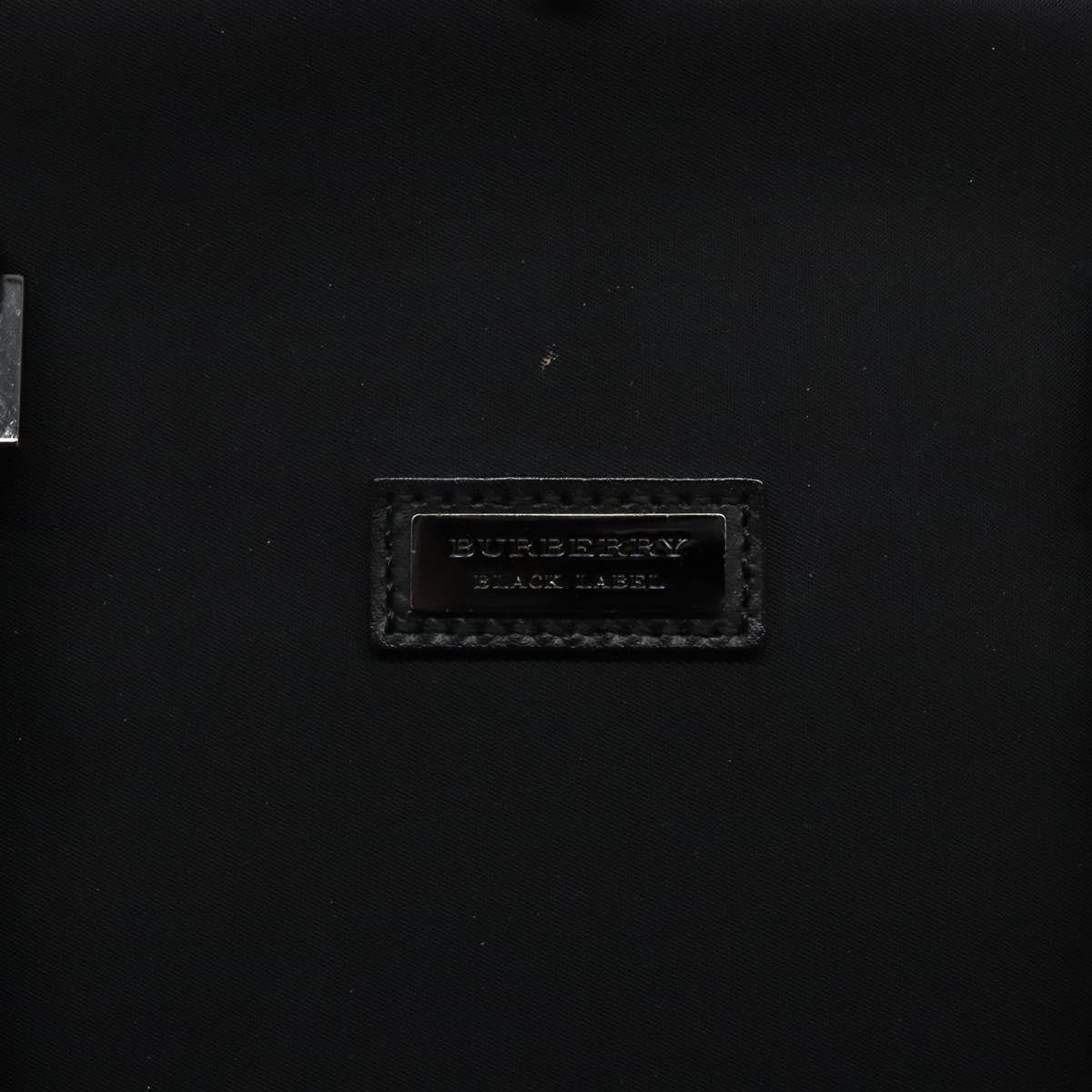 Burberry Black Label Business Bag Nylon, BLACK, NYLON, Briefcase