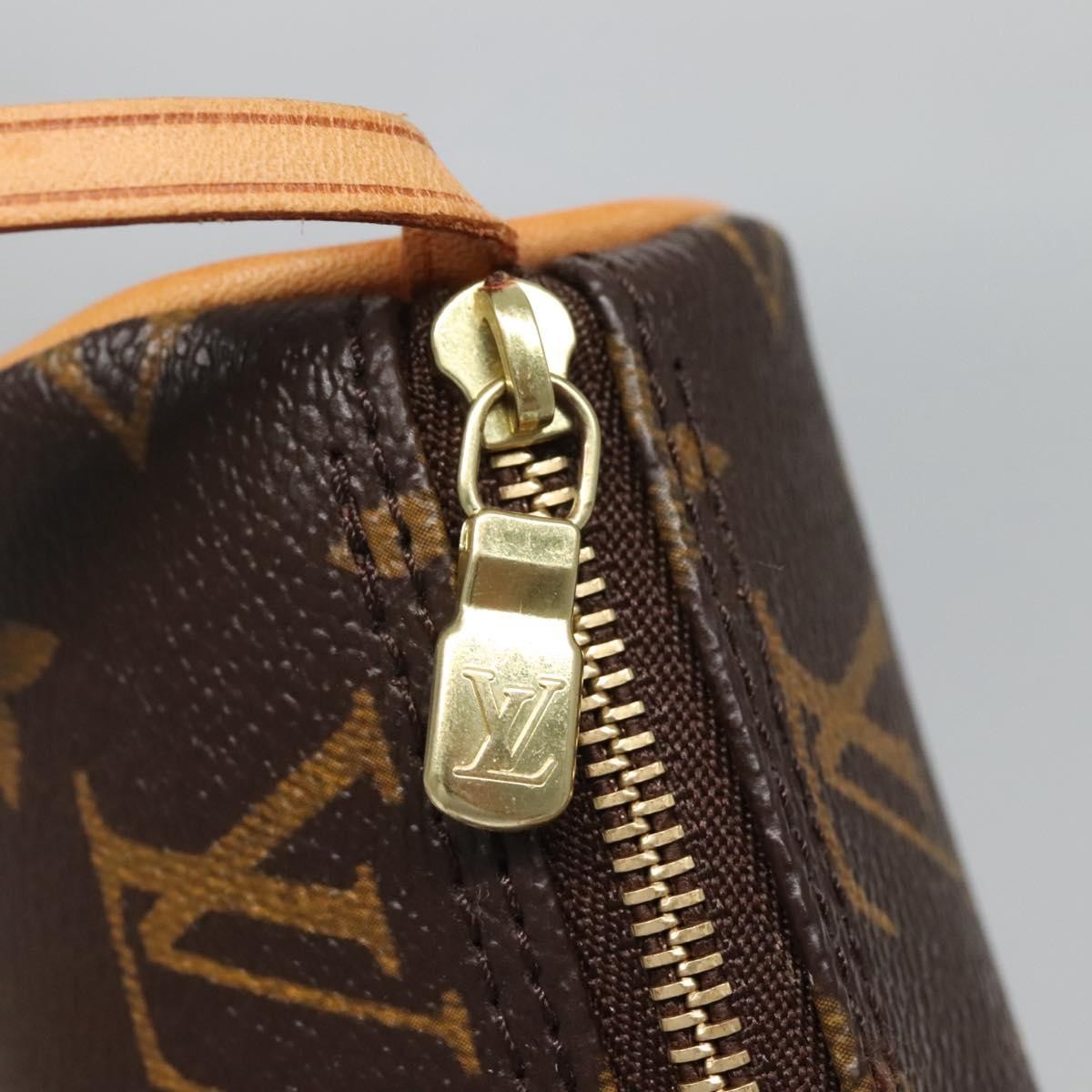 Louis Vuitton Papillon Pochette Monogram Canvas, BROWN, CANVAS, Handbag