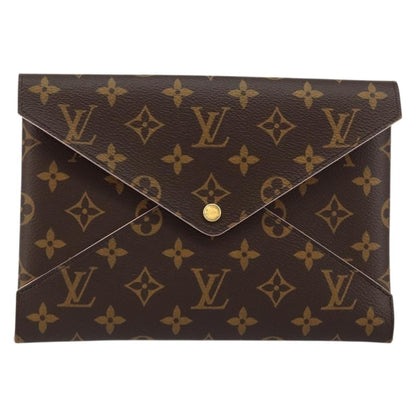 Louis Vuitton Kirigami Pochette Monogram Canvas, BROWN, CANVAS, Clutche & pouche