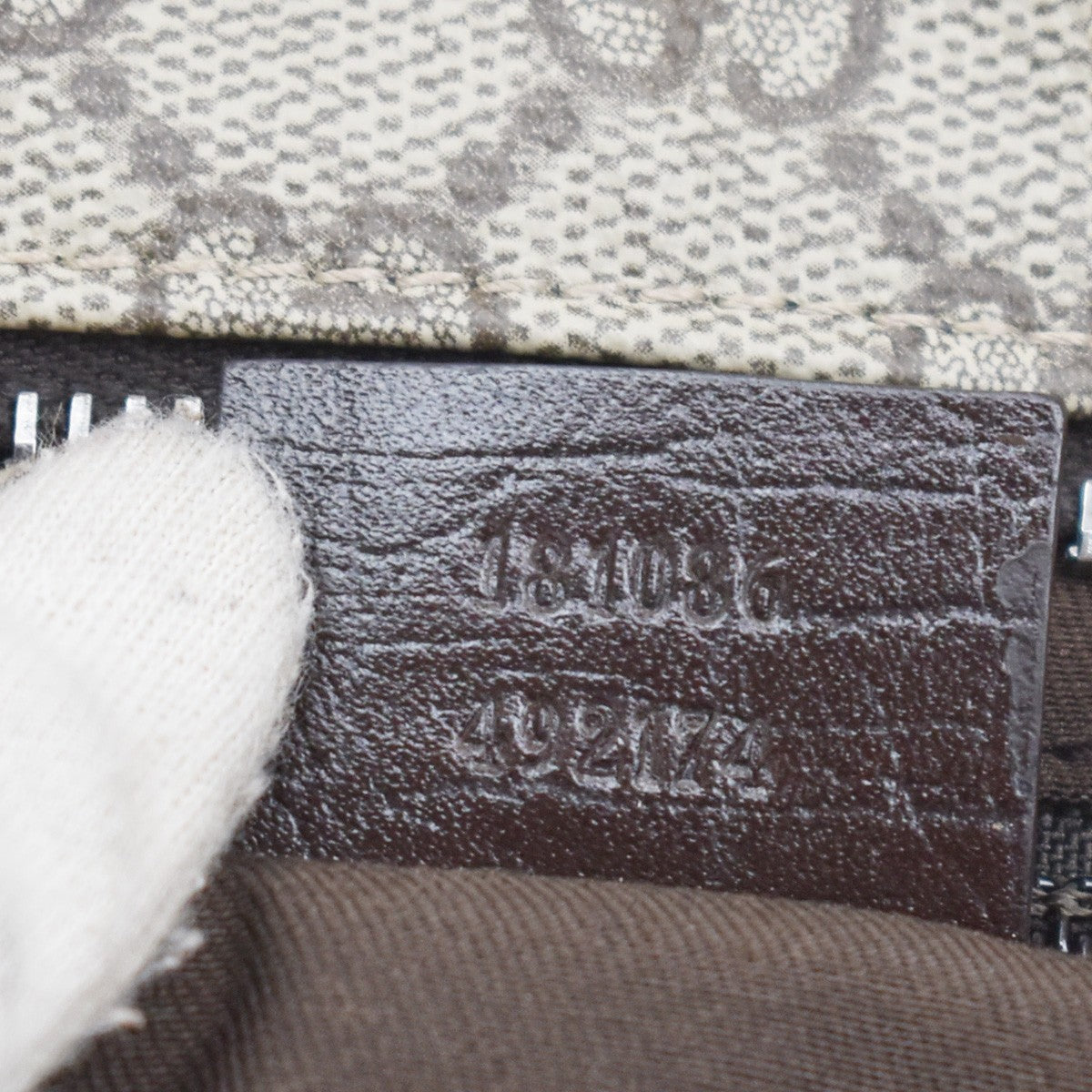 Gucci Crossbody GG Imprime, BROWN, CANVAS, Crossbody bag