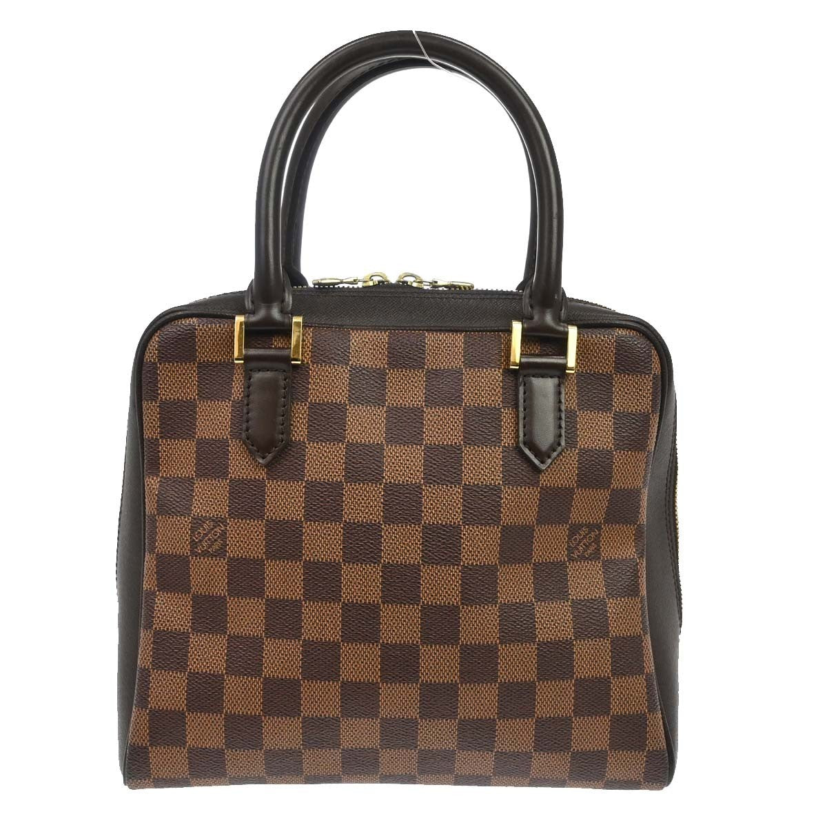 Louis Vuitton Brera Handbag Damier, Brown, Canvas, Handbag