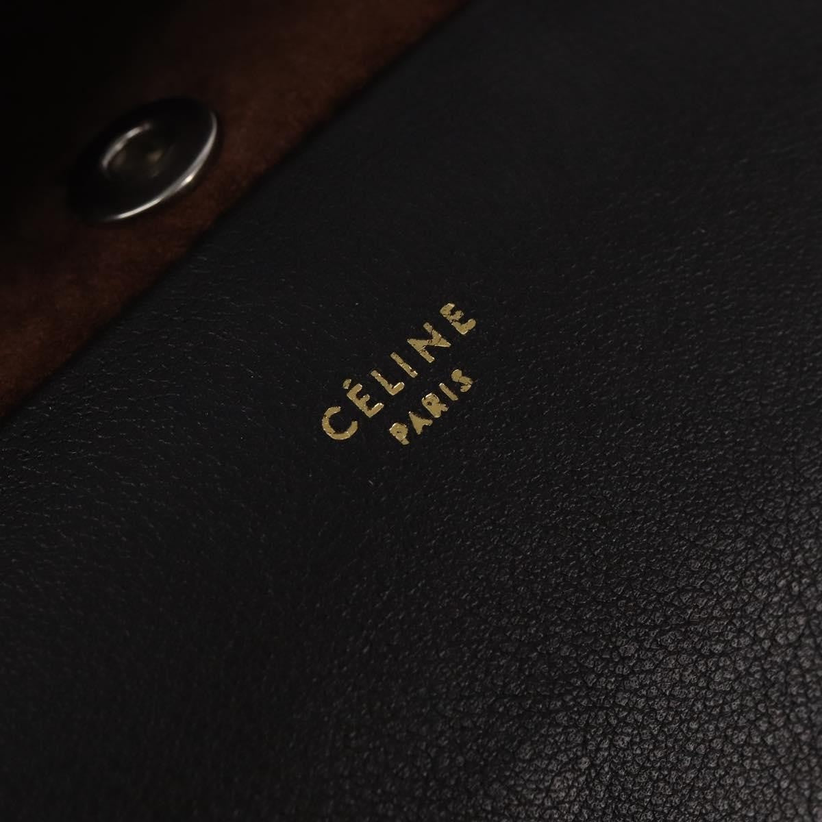 Celine All Soft Bag Leather, BLUE, LEATHER, Handbag