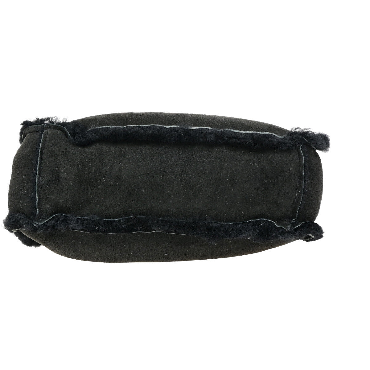 Chanel Fantasy Fur Tote Faux Fur with Leather, BLACK, SUEDE,FUR, Handbag