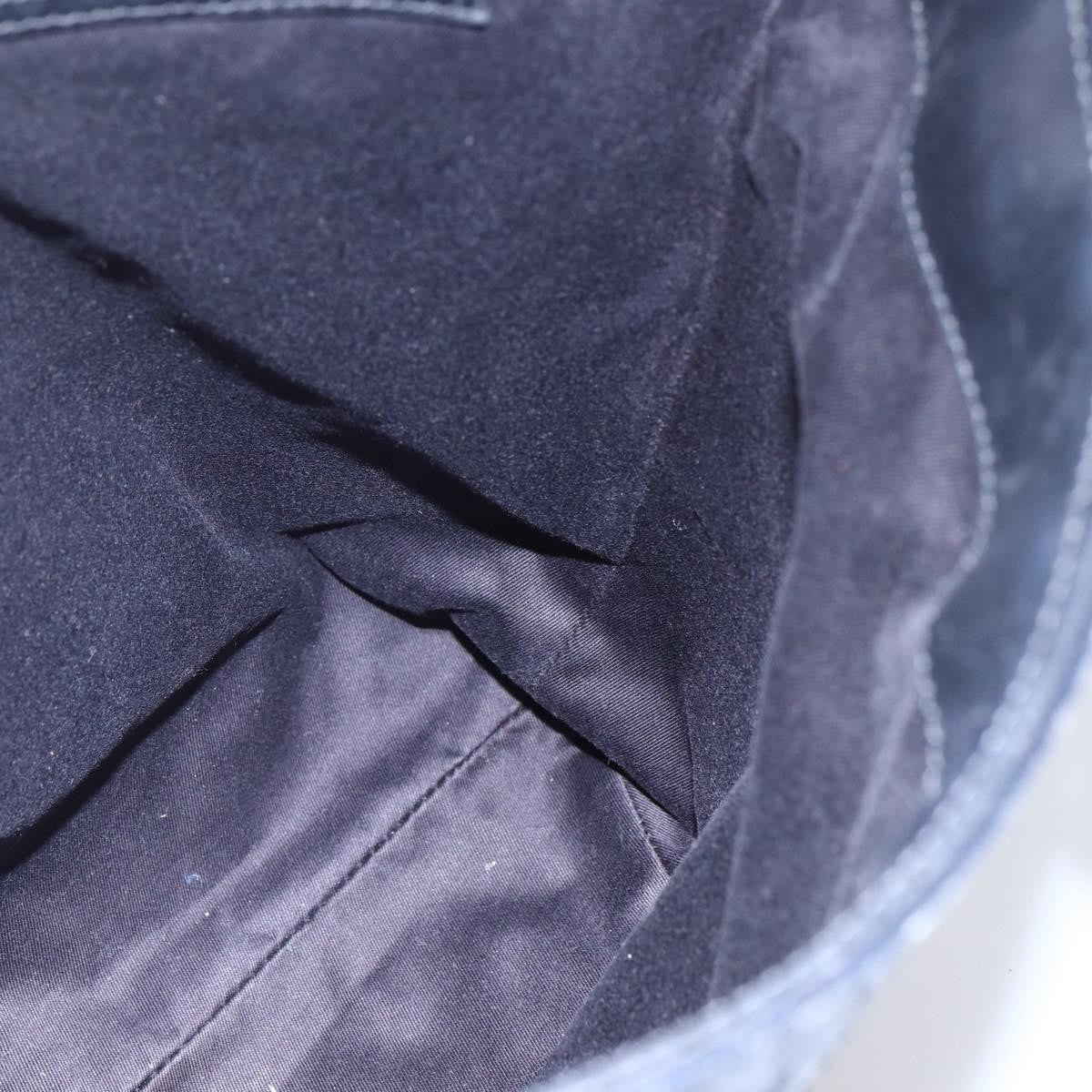 Gucci Vintage Harness Tote GG Canvas with Leather, BLACK, CANVAS, Tote bag