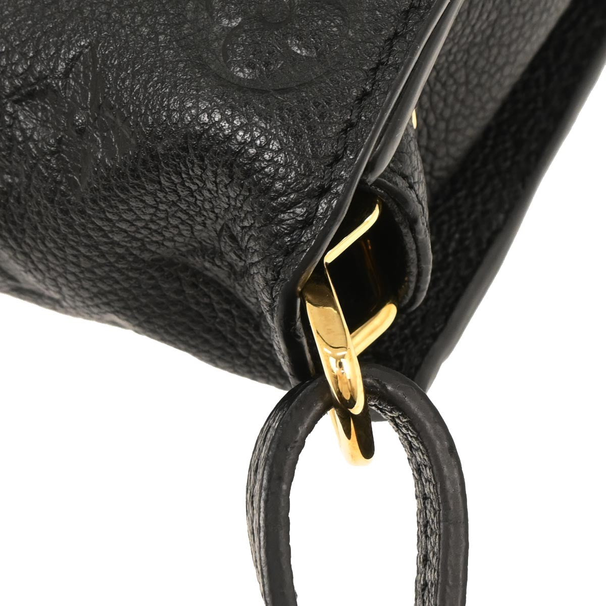 Louis Vuitton Fascinante Handbag Monogram Empreinte Leather, BLACK, LEATHER, Shoulder bag