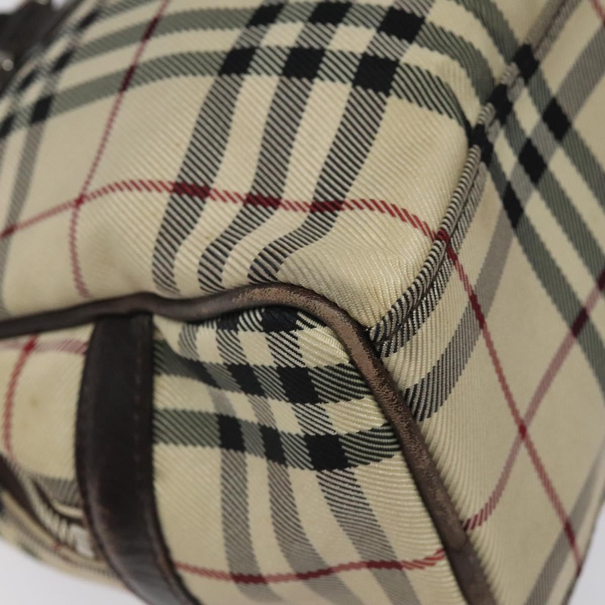 Burberry Nova Check Bowling Bag Canvas, BEIGE, NYLON, Bag