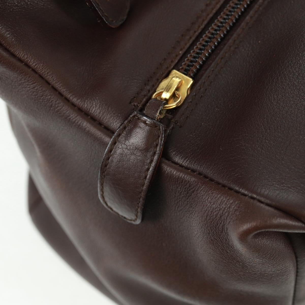 Salvatore Ferragamo Vintage Tote bag Leather, BROWN, LEATHER, Tote bag