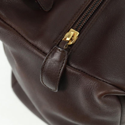 Salvatore Ferragamo Vintage Tote bag Leather, BROWN, LEATHER, Tote bag