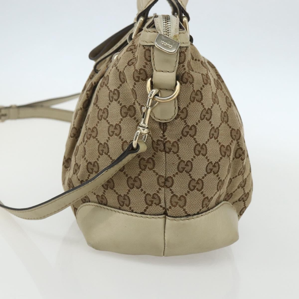 Gucci Sukey Top Handle Satchel GG Coated Canvas, BEIGE, CANVAS, Handbag