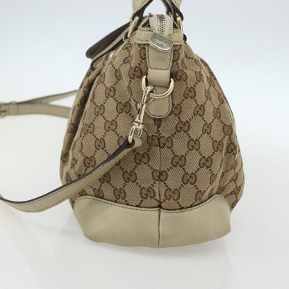 Gucci Sukey Top Handle Satchel GG Coated Canvas, BEIGE, CANVAS, Handbag