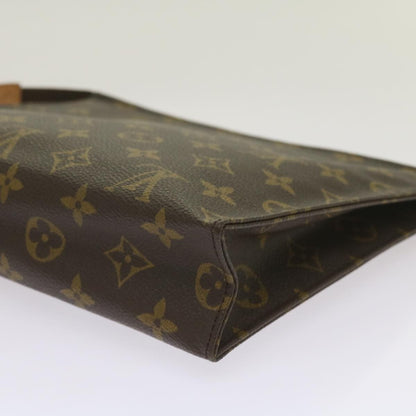 Louis Vuitton Poche Toilette NM Monogram Canvas, BROWN, CANVAS, Toiletry Case