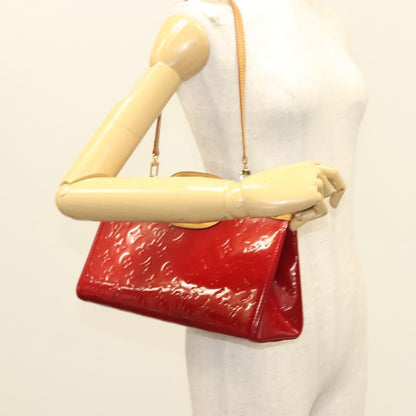 Louis Vuitton Roxbury Drive Handbag Monogram Vernis, RED, PATENT_LEATHER, Handbag