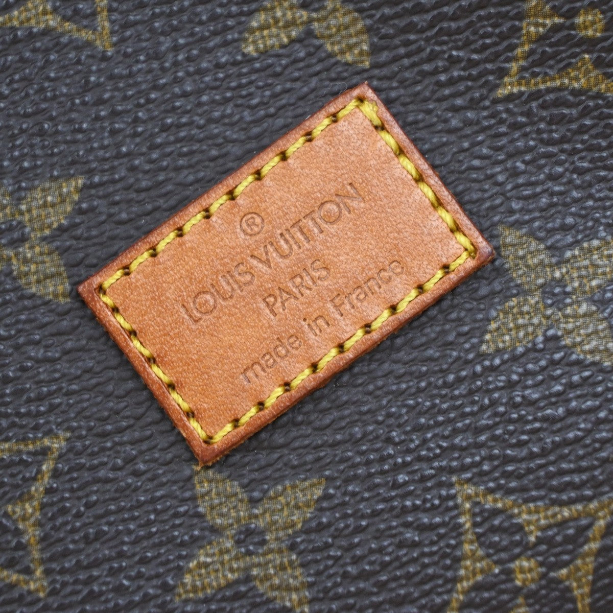 Louis Vuitton Saumur Handbag Monogram Canvas, BROWN, CANVAS, Shoulder bag