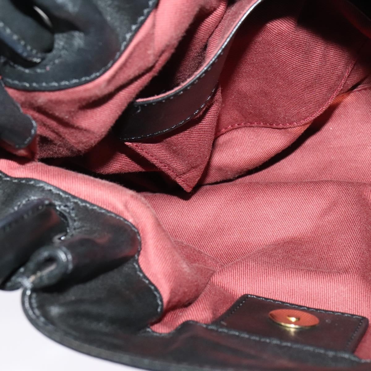 Chloe Victoria Handbag Leather, BLACK, LEATHER, Handbag