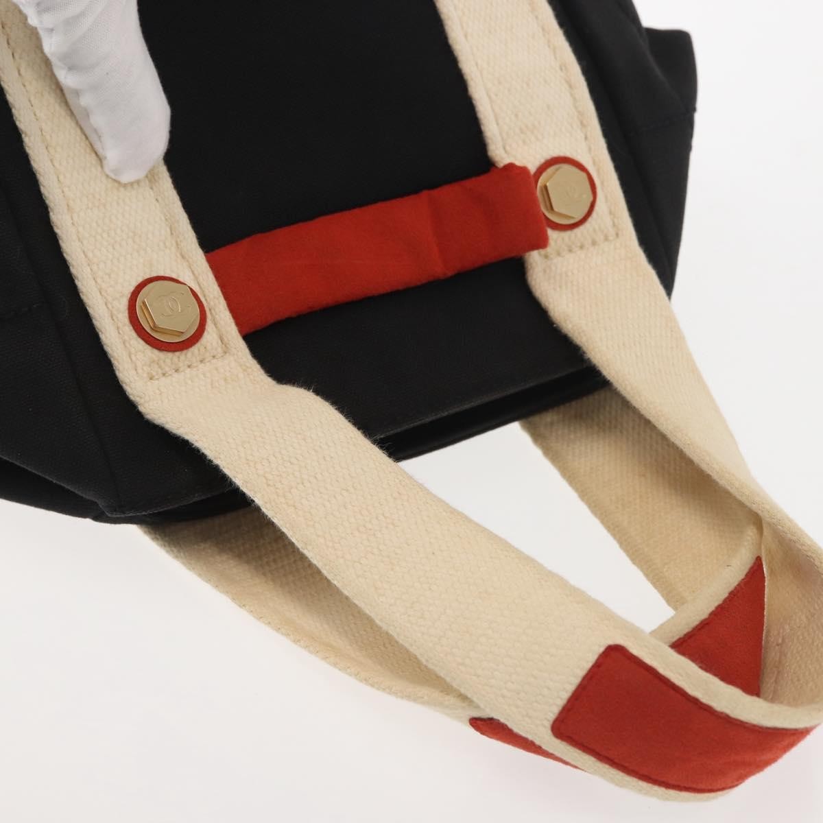 Chanel Chocolate Bar Coco Mark handbag Canvas, NAVY, CANVAS, Handbag