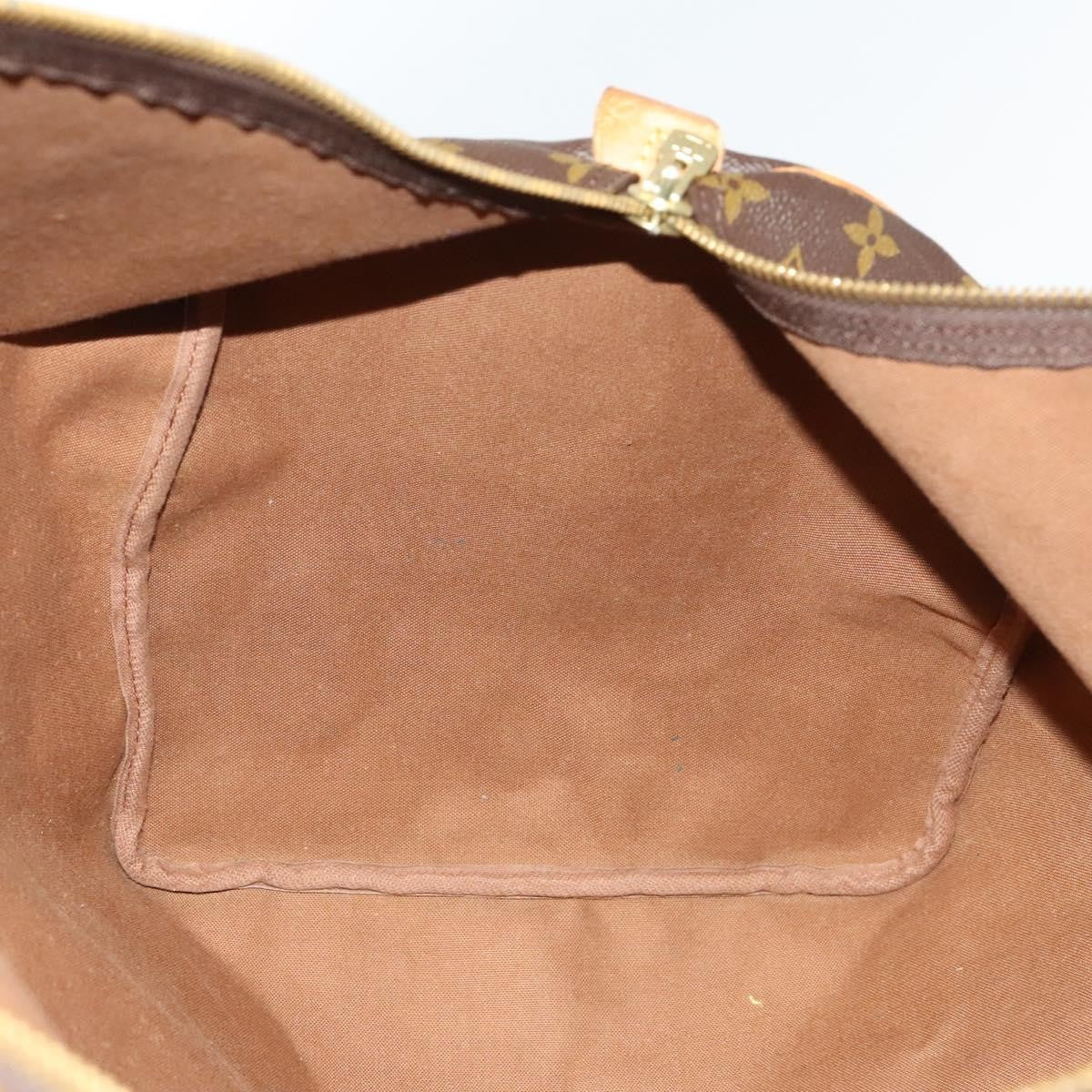 Louis Vuitton Keepall Bag Monogram Canvas, BROWN, CANVAS, Travel bag