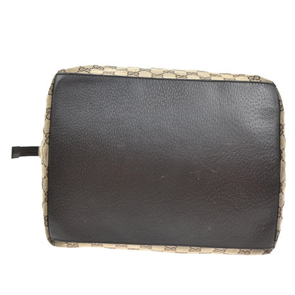 Gucci Web Zip Tote GG Canvas, BROWN, CANVAS, Tote bag