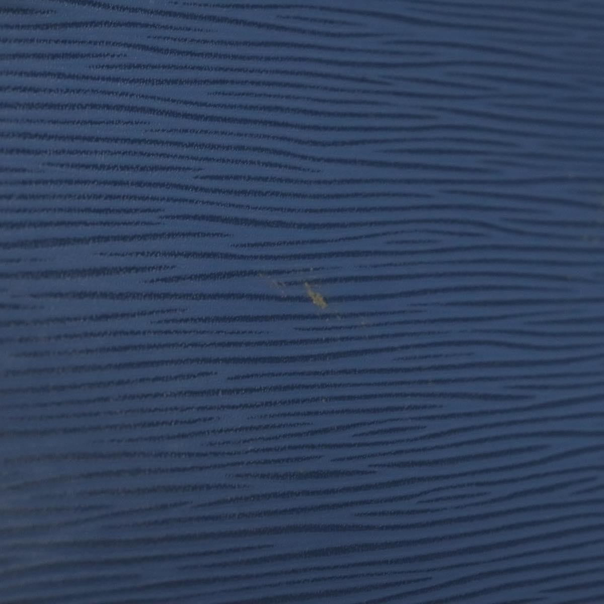 Louis Vuitton Pochette Voyage Epi Leather with Damier Graphite, BLUE, LEATHER, Clutche & pouche