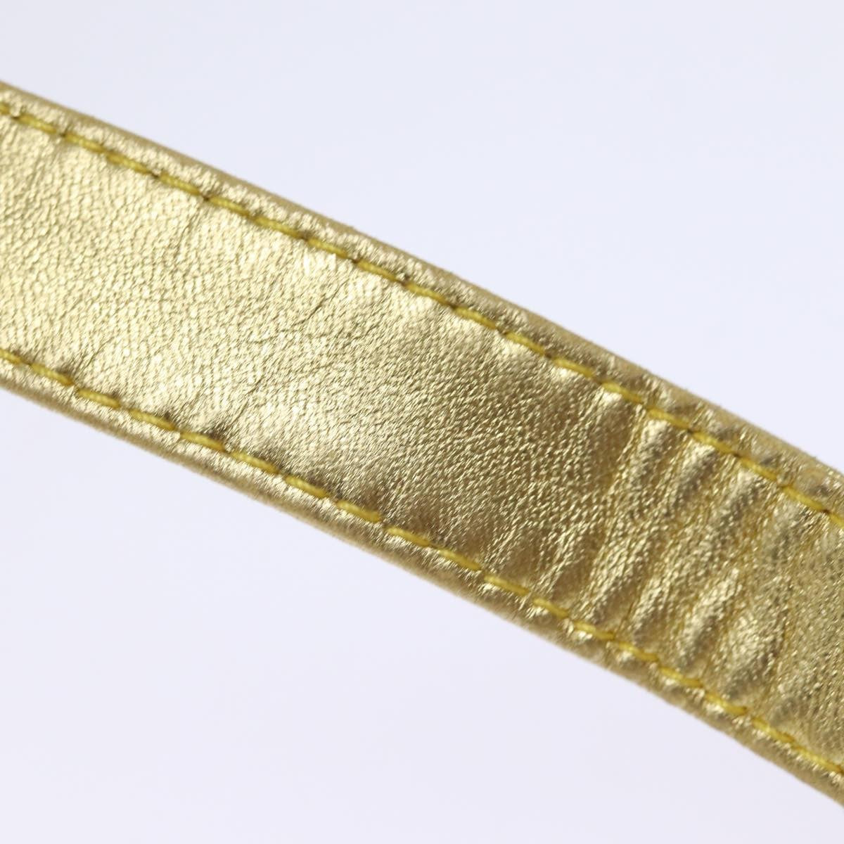 Loewe Flamenco Bag Leather, GOLD, LEATHER, Handbag