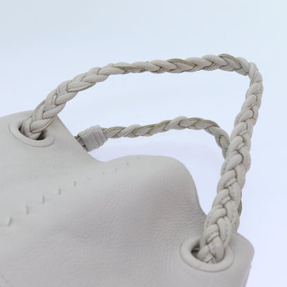Bottega Veneta Julie Tote Leather, WHITE, LEATHER, Tote bag