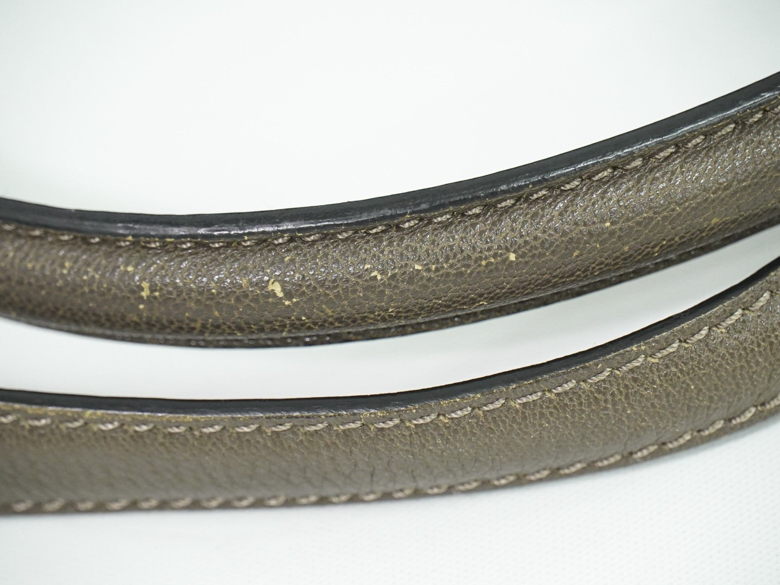 Fendi Peekaboo Bag Leather, GRAY, LEATHER, Handbag