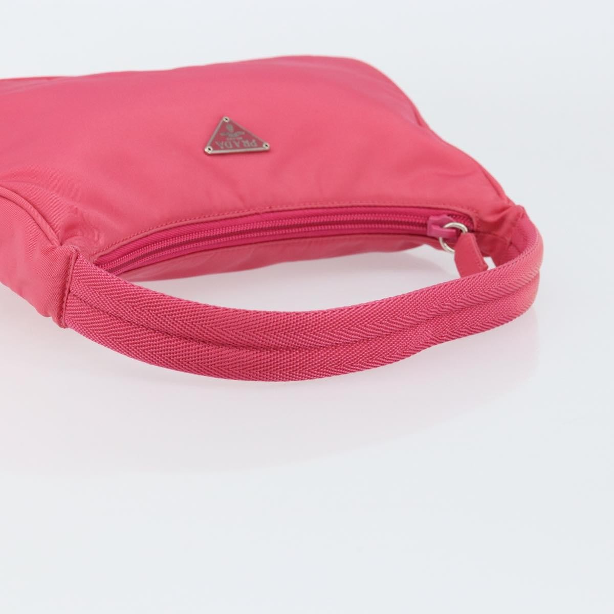 Prada Pochette Shoulder Bag Tessuto, PINK, NYLON, Clutche & pouche