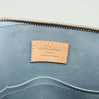 Louis Vuitton Alma Handbag Monogram Vernis, GREEN, PATENT_LEATHER, Handbag