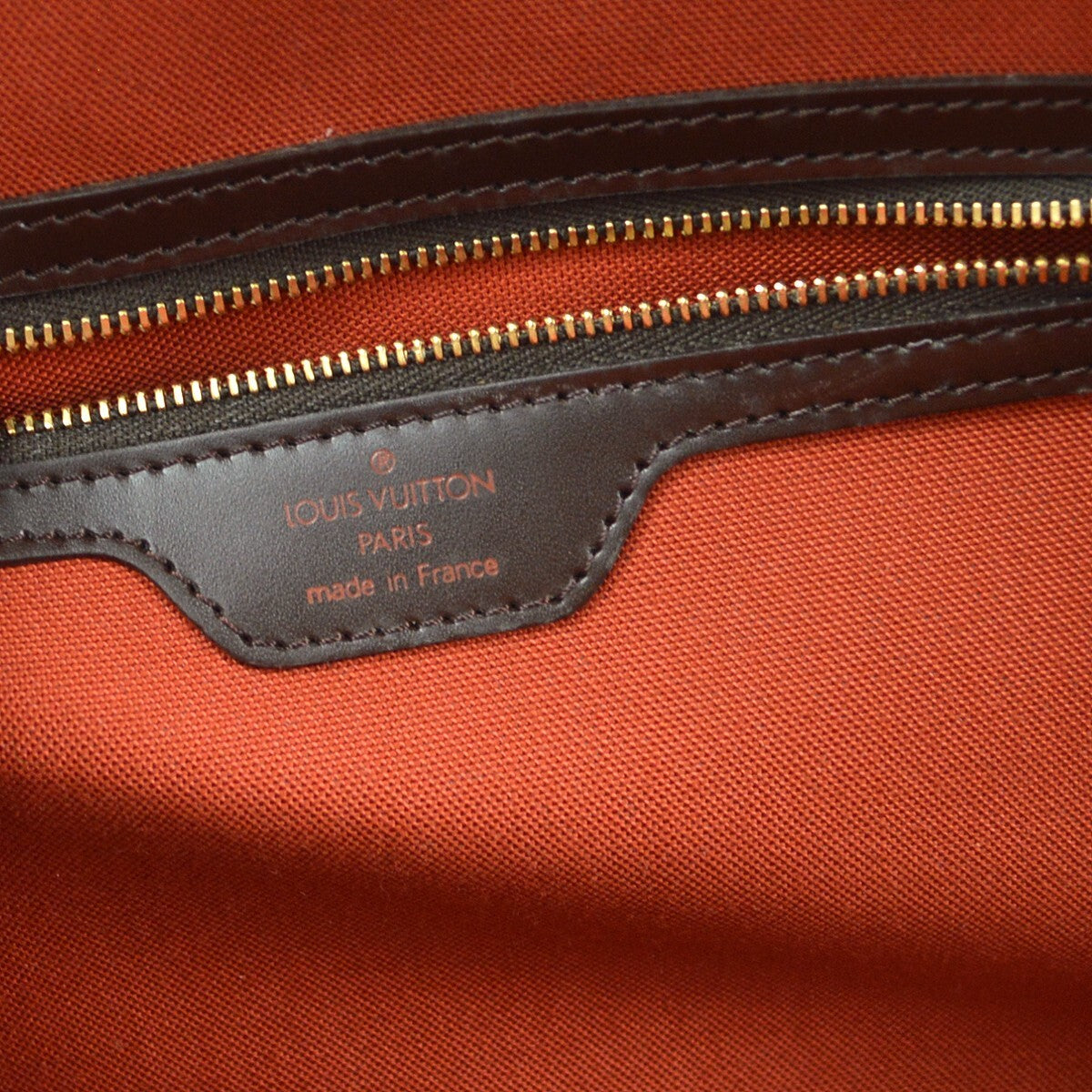 Louis Vuitton Nolita Satchel Damier, BROWN, CANVAS, Handbag