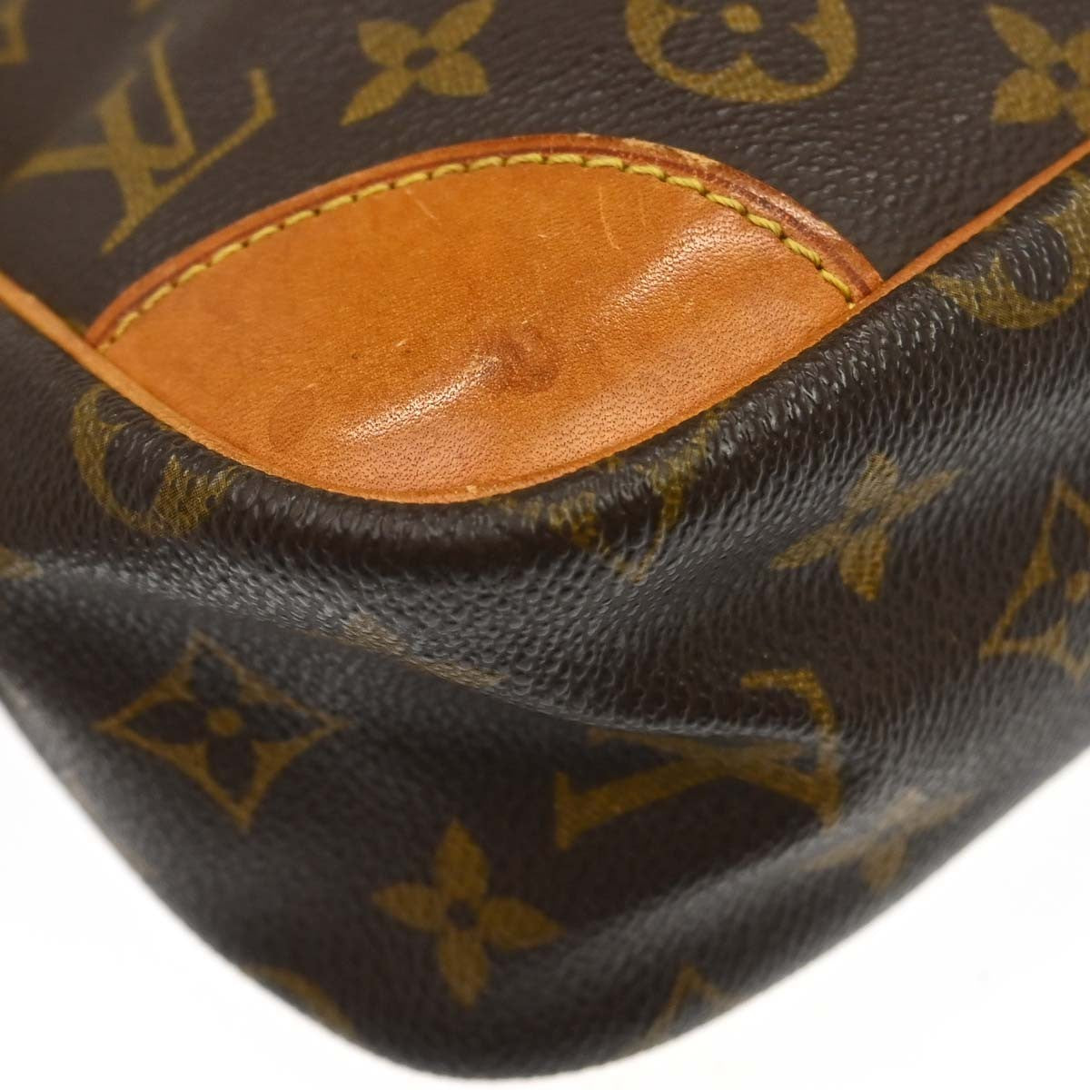 Louis Vuitton Danube Handbag Monogram Canvas, Brown, Canvas, Shoulder Bag