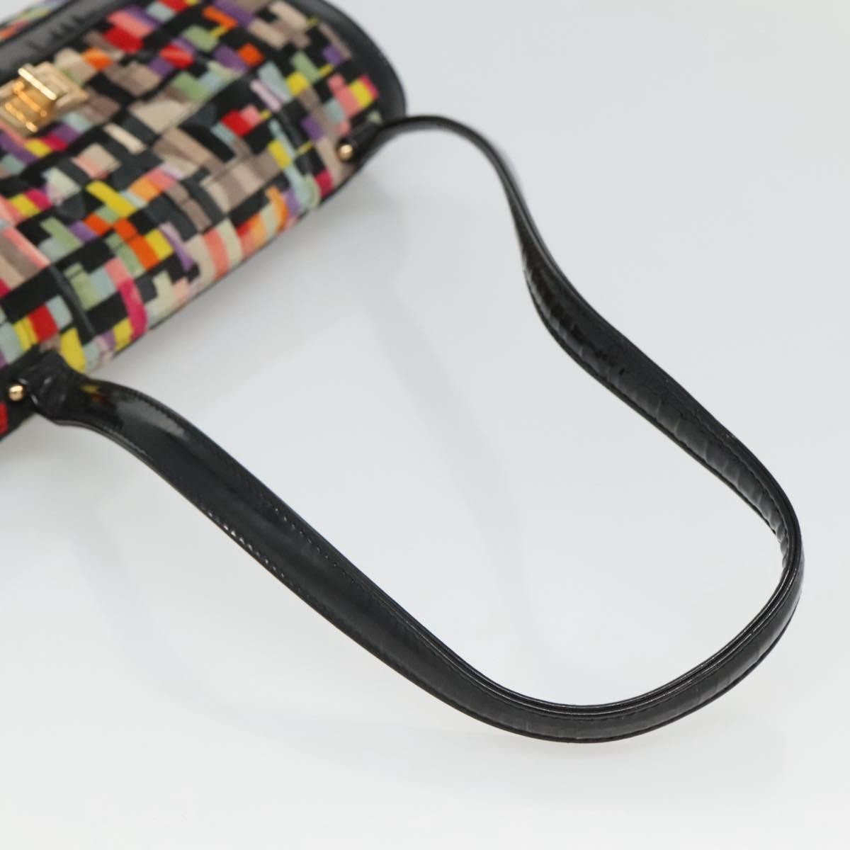 Chanel Chocolate Bar Medallion Flap Bag Quilted Calfskin, MULTICOLOUR, VELVET, Handbag