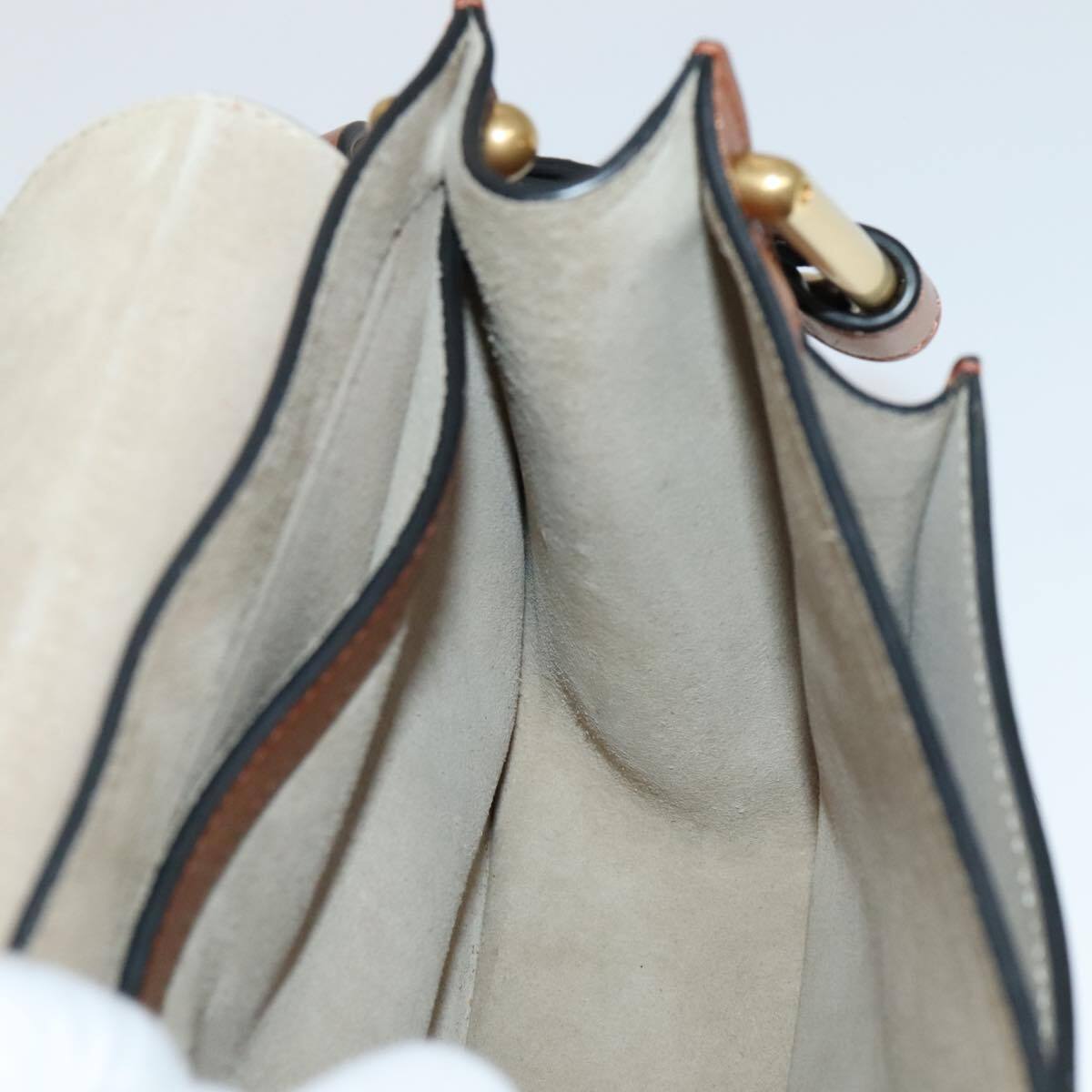 Chloe Multicolor Fringe Hudson Bag Leather, BROWN, LEATHER, Crossbody bag