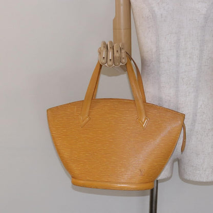 Louis Vuitton Saint Jacques Handbag Epi Leather, YELLOW, LEATHER, Handbag