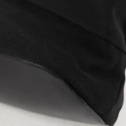 Salvatore Ferragamo Vala Shoulder Bag Nylon, BLACK, CANVAS, Shoulder bag