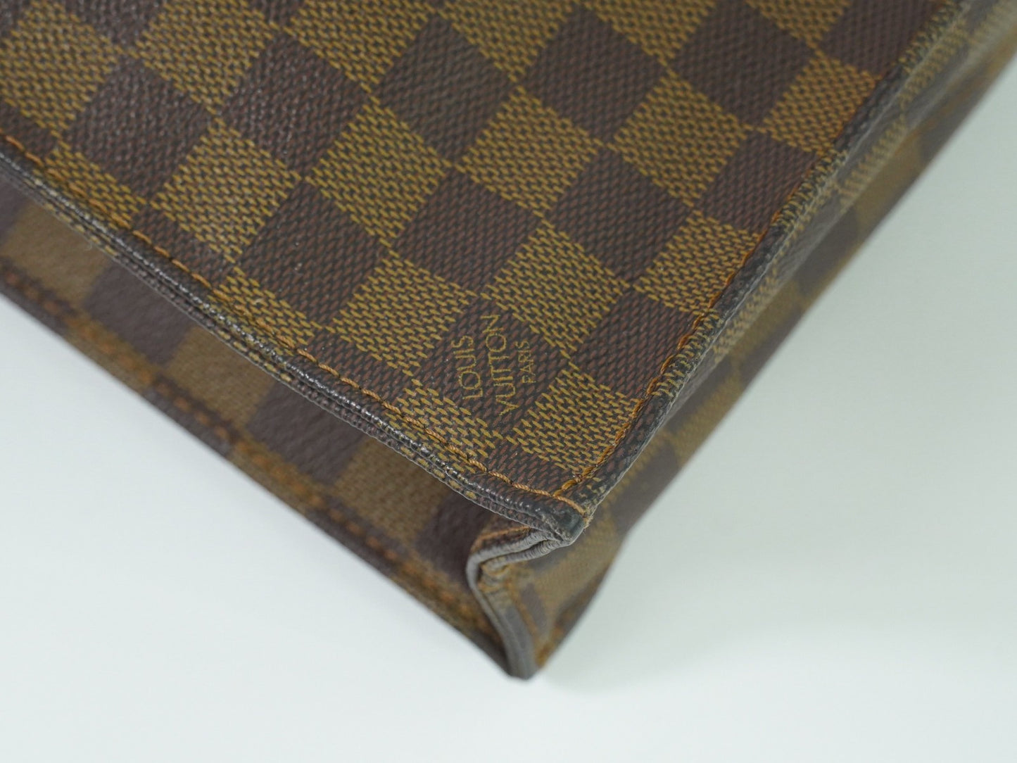 Louis Vuitton Sac Plat Bag Monogram Canvas, BROWN, CANVAS, Tote bag