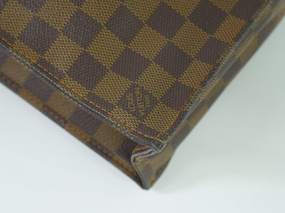Louis Vuitton Sac Plat Bag Monogram Canvas, BROWN, CANVAS, Tote bag