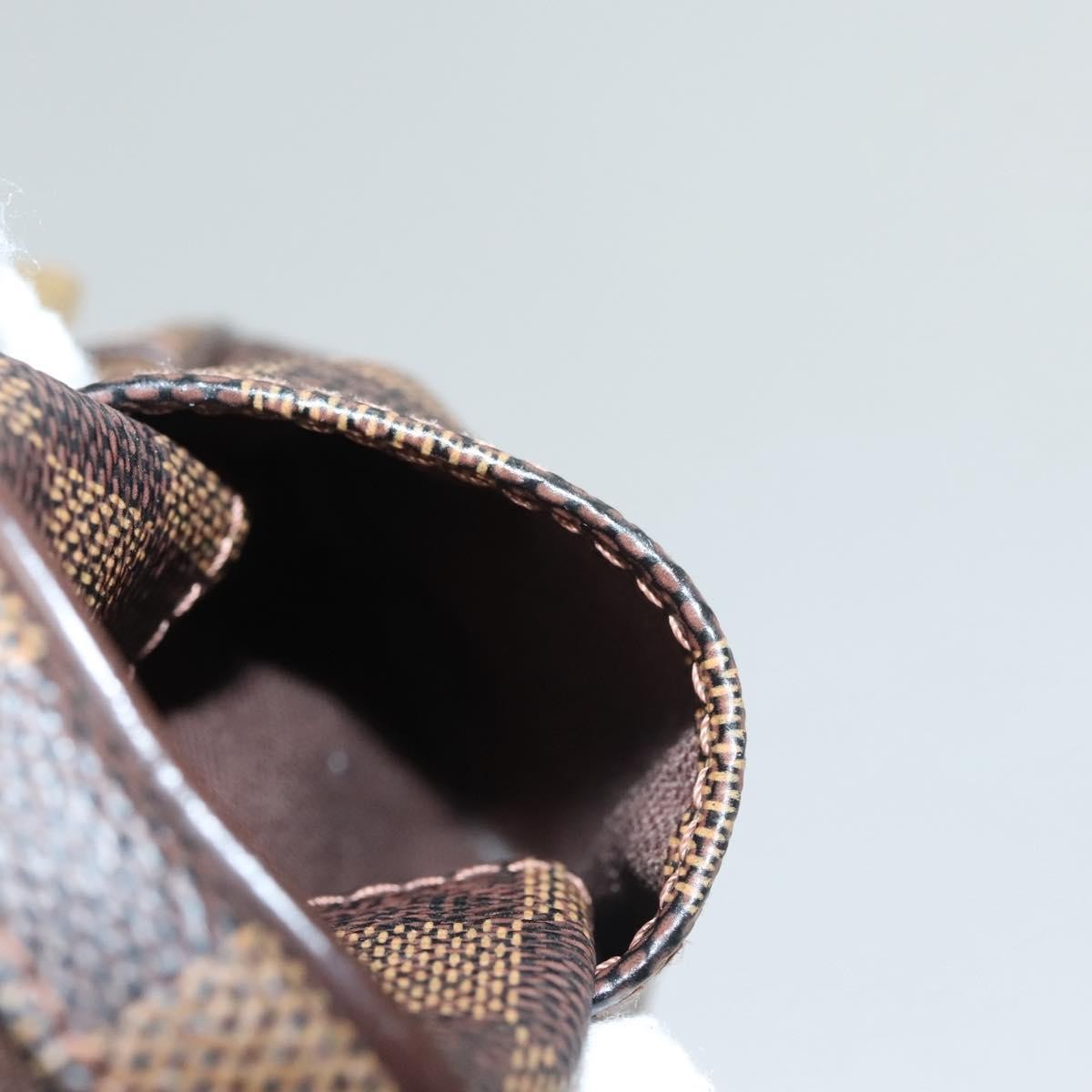 Louis Vuitton Etui Okapi Camera Case Damier, BROWN, CANVAS, Travel bag