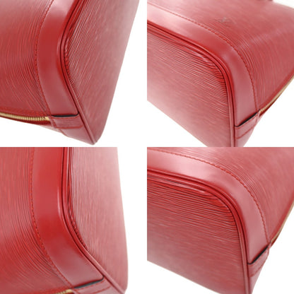 Louis Vuitton Alma Handbag Epi Leather, RED, LEATHER, Handbag