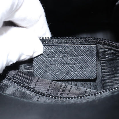 Salvatore Ferragamo Gancini handbag Leather, BLACK, LEATHER, Handbag