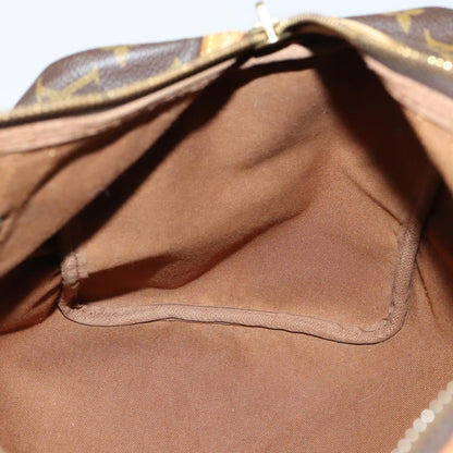 Louis Vuitton Sac Souple Handbag Monogram Canvas, BROWN, CANVAS, Travel bag