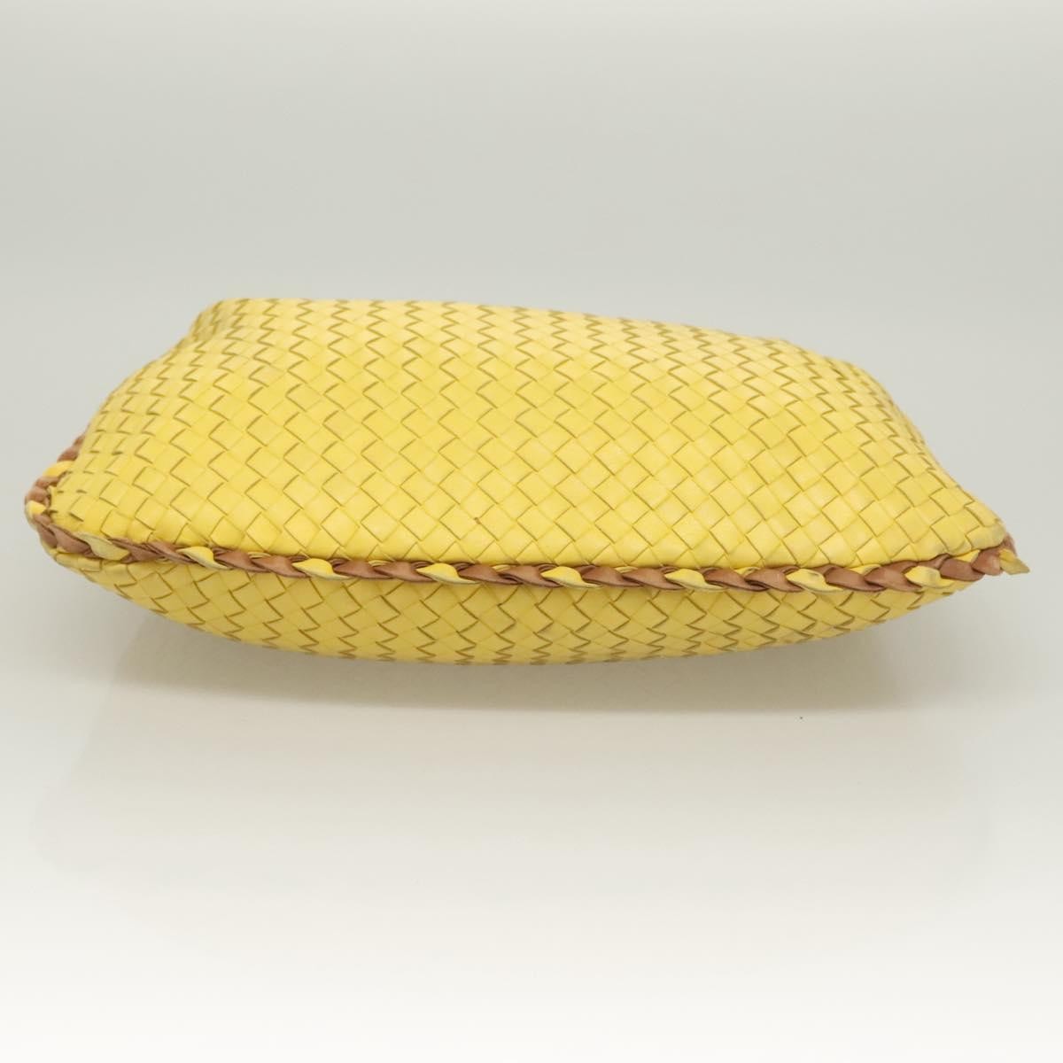 Bottega Veneta Veneta Hobo Intrecciato Nappa, YELLOW, LEATHER, Handbag