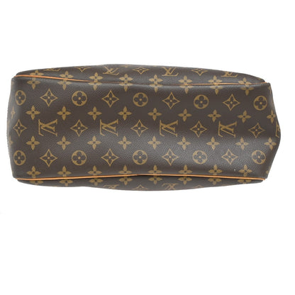 Louis Vuitton Deauville Handbag Monogram Canvas, BROWN, CANVAS, Handbag